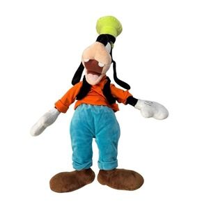 Disney Store Goofy Plush Toy Large Cuddly Stuffed‎ Animal 21"